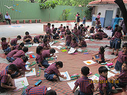 Freedom through colours - drawing competition