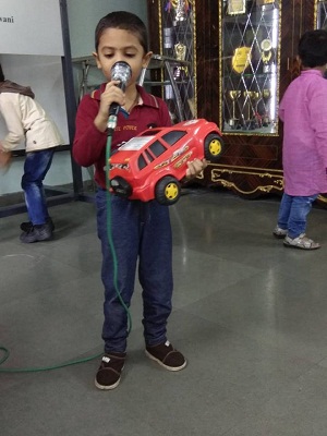 Jr.KG Show & tell activity