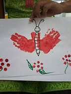 Finger painting