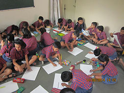 Freedom through colours - drawing competition
